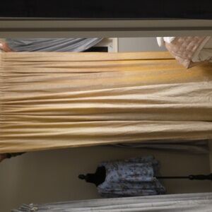 DKNY Gold-yellow Velvet Curtains